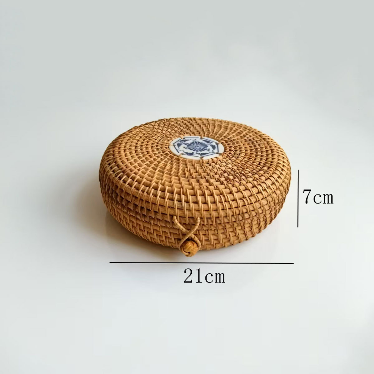 둥근 모서리 차 상자 21*7cm