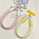Factory wholesale cross-border explosions dopamine short mobile phone lanyard double-headed plus mobile phone woven wrist rope anti-lost