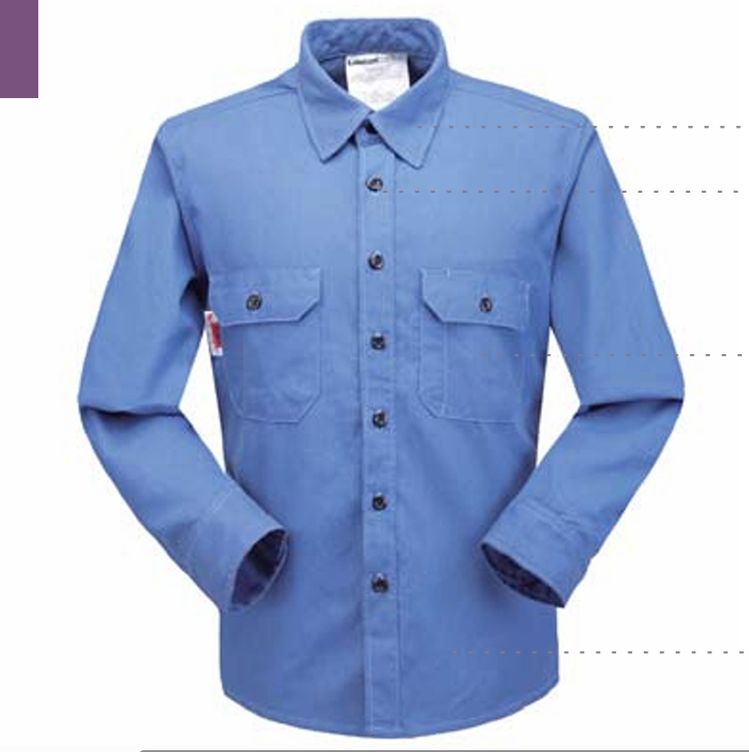 雷克兰阻燃服炼钢冶金阻燃分体工作套装春秋防火标准夹克裤子男女