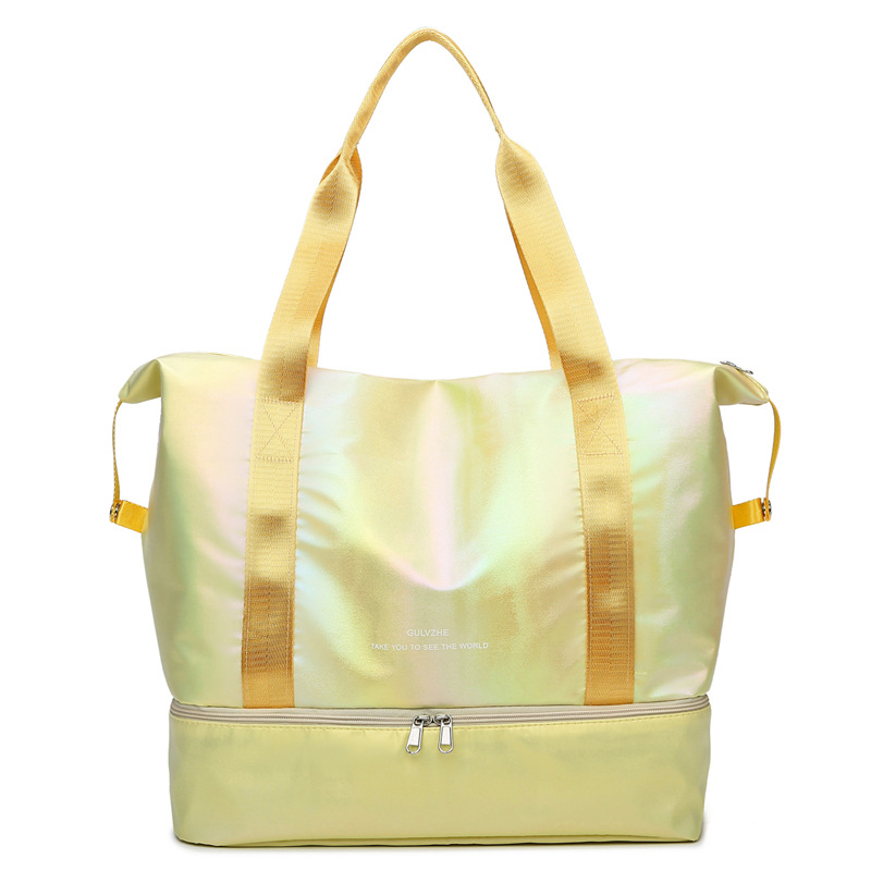 Bolsa de viaje al por mayor bolsa de fitness deportiva de separación húmeda y seca bolsa de equipaje portátil de viaje bolsa de viaje multifuncional de gran capacidad