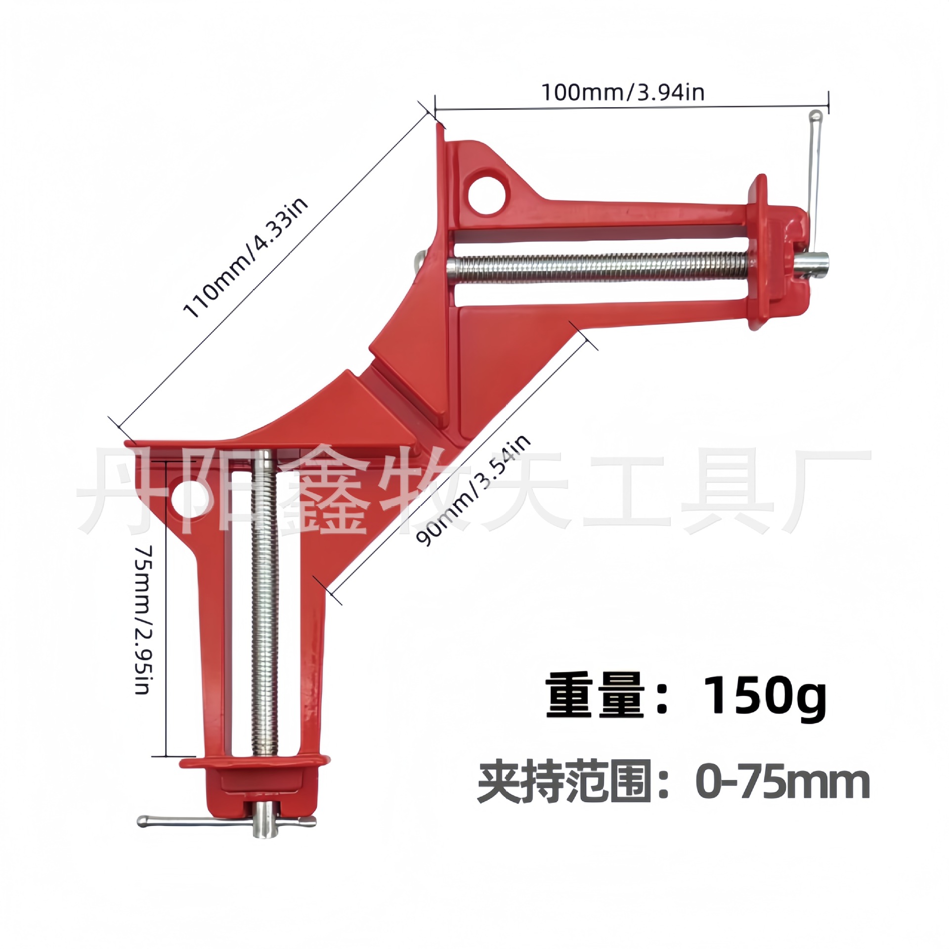 Xinmutian carpintería ángulo recto clip de 90 grados sujetador marco clip de la primavera grupo subclip nylon F clip herramienta