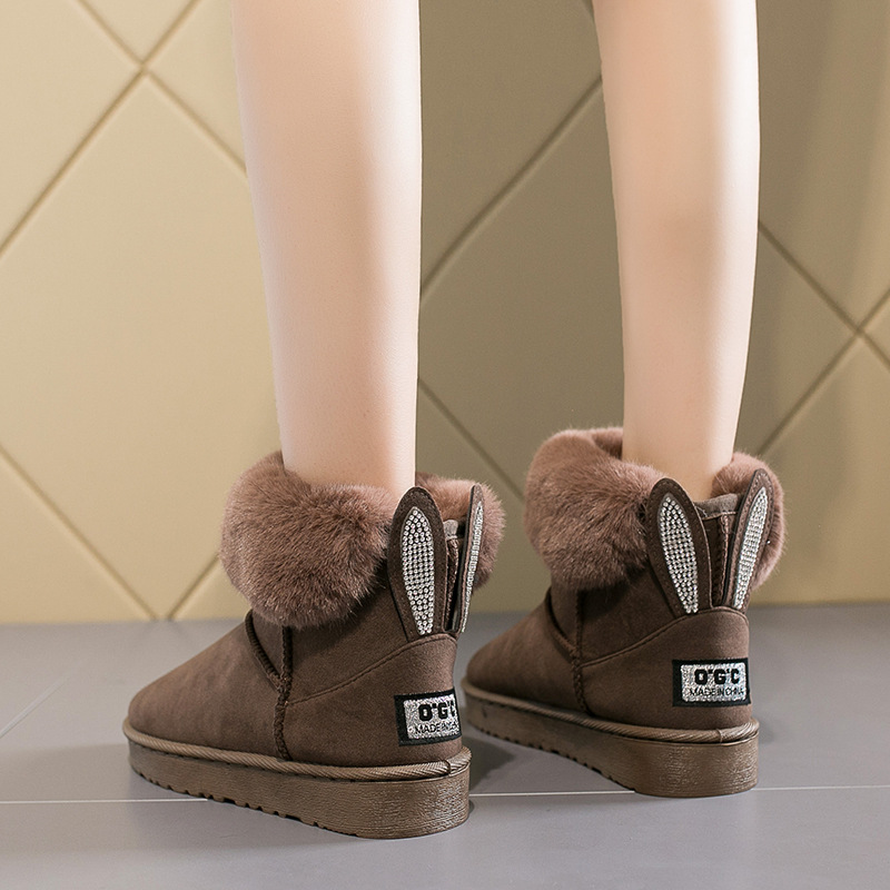 Grey Snow Boots