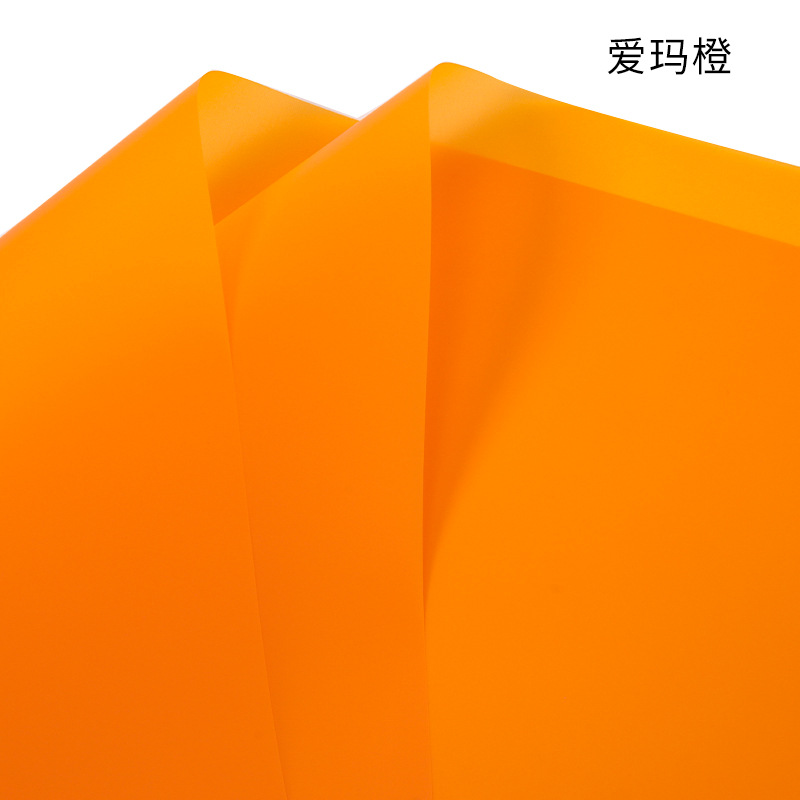 Papel de embalaje de flores al por mayor material de floristería ramo material de papel de embalaje material de embalaje papel de embalaje impermeable papel de doble cara bicolor Ouya