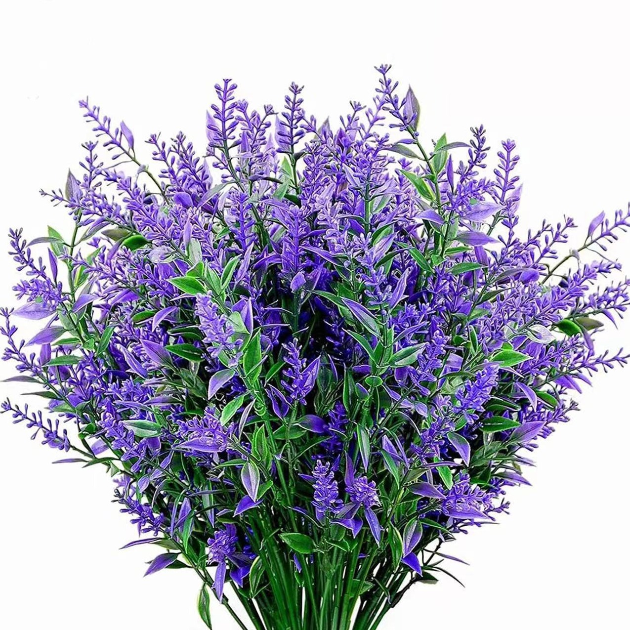 Lavanda plástico flor simulación ramo simulación planta verde planta maceta flor simulación planta flor pared trigo oreja venta al por mayor