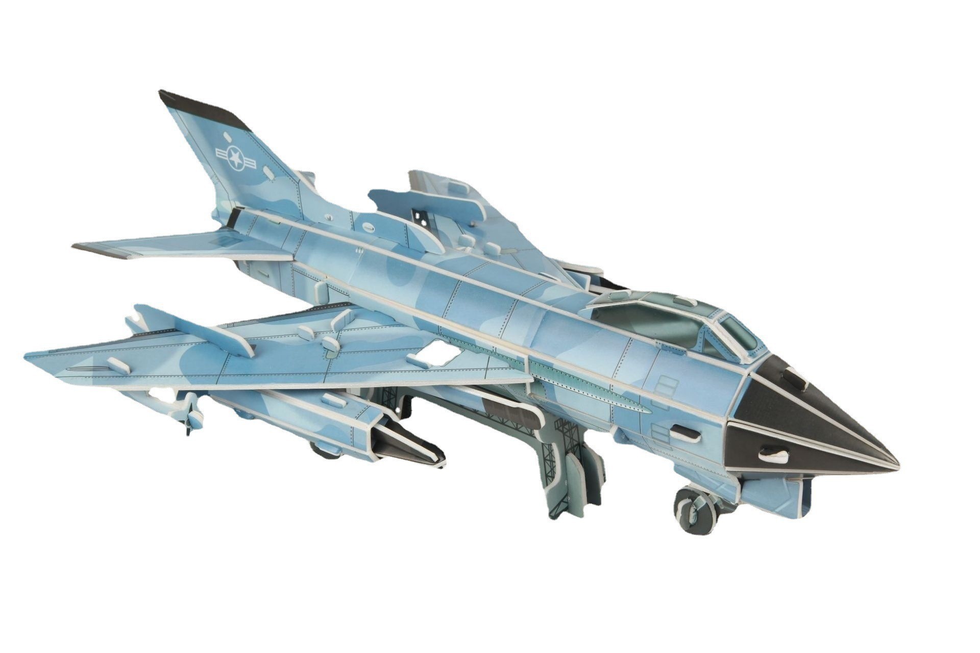 3D rompecabezas tridimensional juguetes educativos espuma de papel hecho a mano casa Coche forma puesto 61 regalo medio