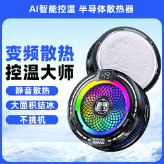 2025新款磁吸半导体手机散热器AI智能控温结冰手机直播优势现货