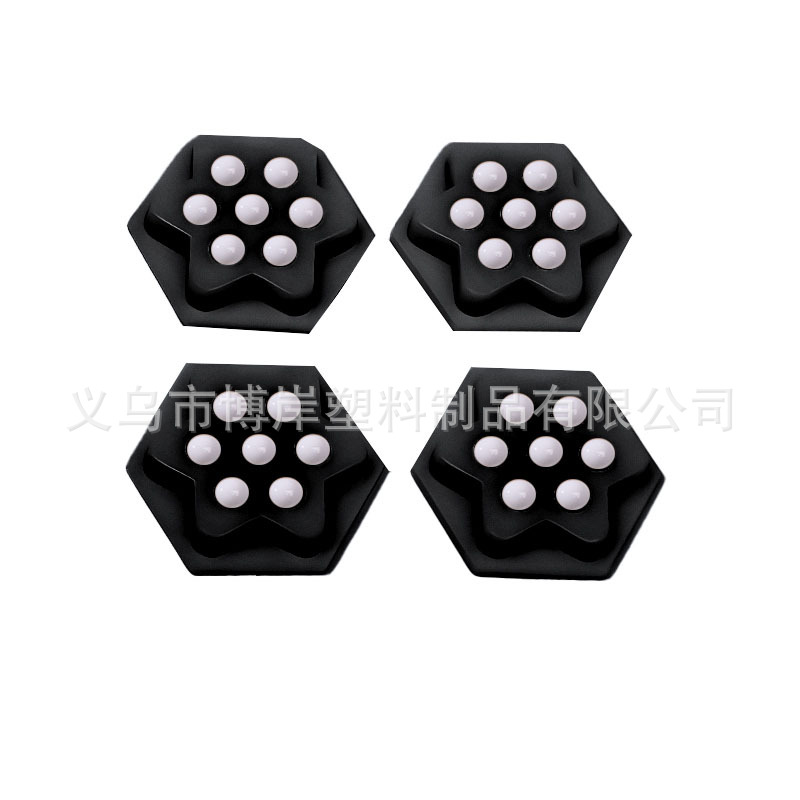 粘着式ユニバーサルホイール移動ボールホイール穴なしスチールボール台車静音家具キャスター台座滑車