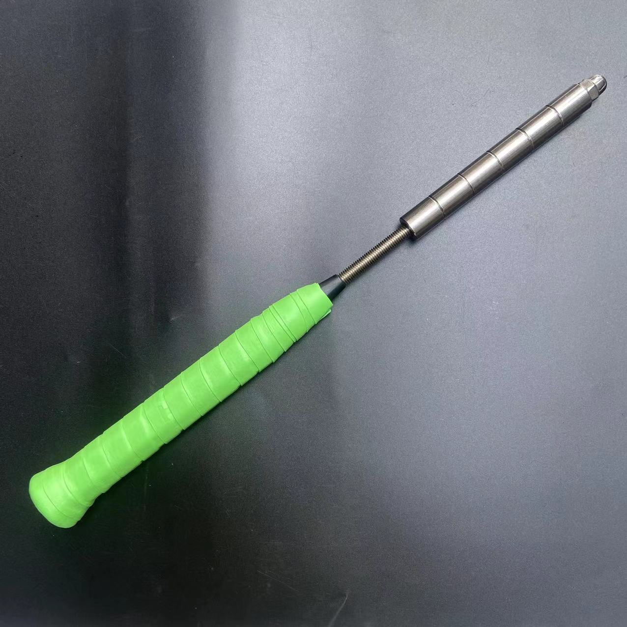 Bádminton raqueta entrenador secador de pelo palo de pelo bádminton raqueta dedo brazo pelo fuerza práctica