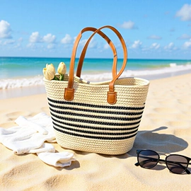 收纳篮/筐;植物工艺品;女士单肩包