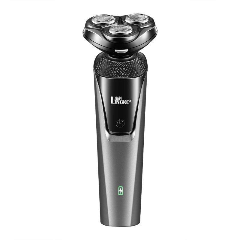 110v-220v凌科8806三刀頭全身水洗い髭剃りusb充電電気メンズスクレーパー充電|undefined