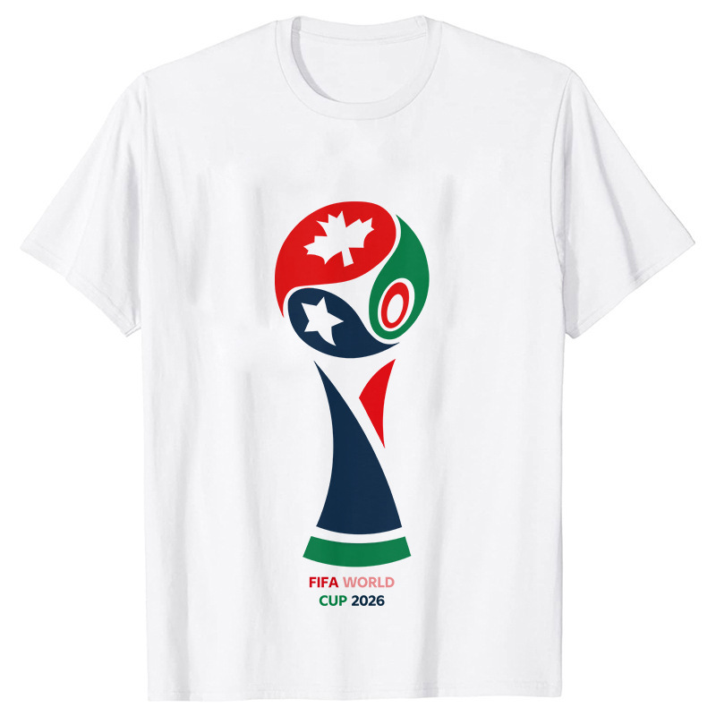 WORLD CUP  世界杯周边印花T恤 足球主题纪念款上衣60329-8