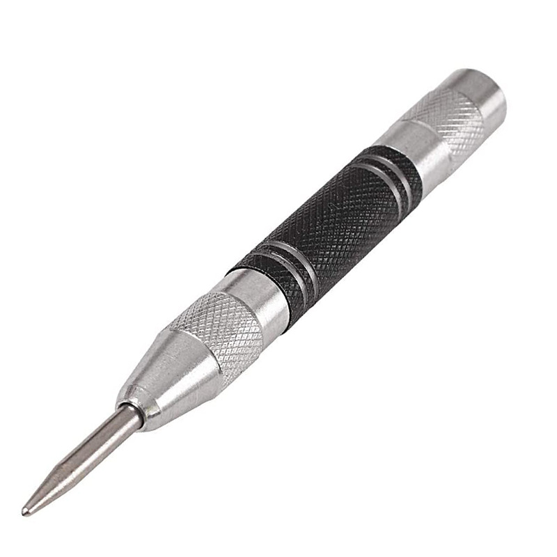 Alta dureza metal Acero inoxidable posicionamiento punzonado carpintería punzonado 150/155mm plata negro reforzado automático Centro punzonado