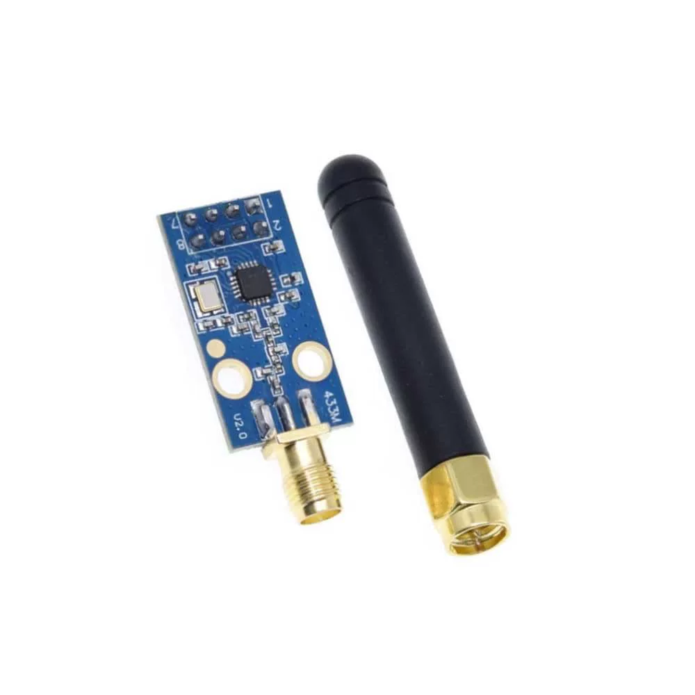 CC1101 Беспроводной модуль 433M Цифр Приемопередатчик Модуль с увеличенной усилением антенны SMA резиновая палочка антенна