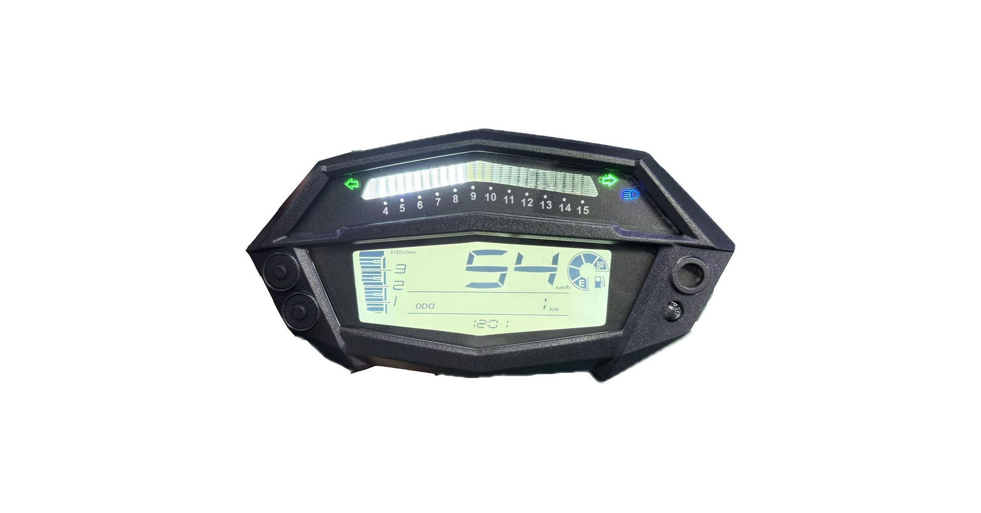 Motorcycle Modified Instrument Panel Z1000 Lcd Instrument Panel Night Light Modification Parts Digital Display Digital Display Panel Odometer Electronic
