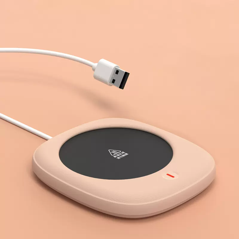 USB恒温杯牛奶保温2档调节陶瓷咖啡加热恒温杯垫定时关机加热器