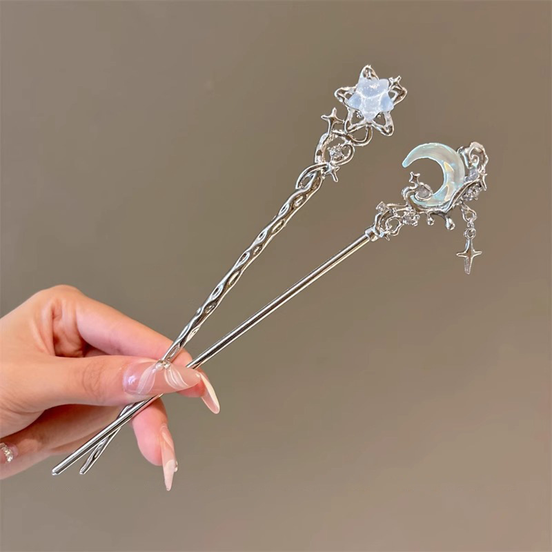 Nuevo estilo chino chino Xiangyun pinzas de cabello para mujeres pinzas de cabello para niños simple ropa moderna diaria pinzas de cabello pinzas de cabello