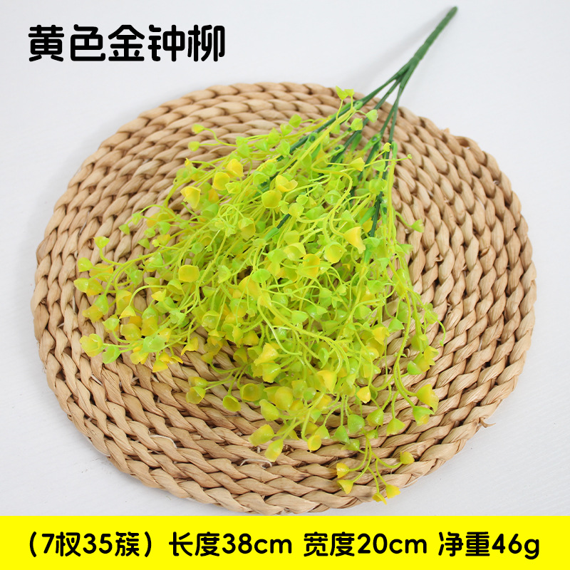 Paquete de mango de sauce campana de oro amarillo