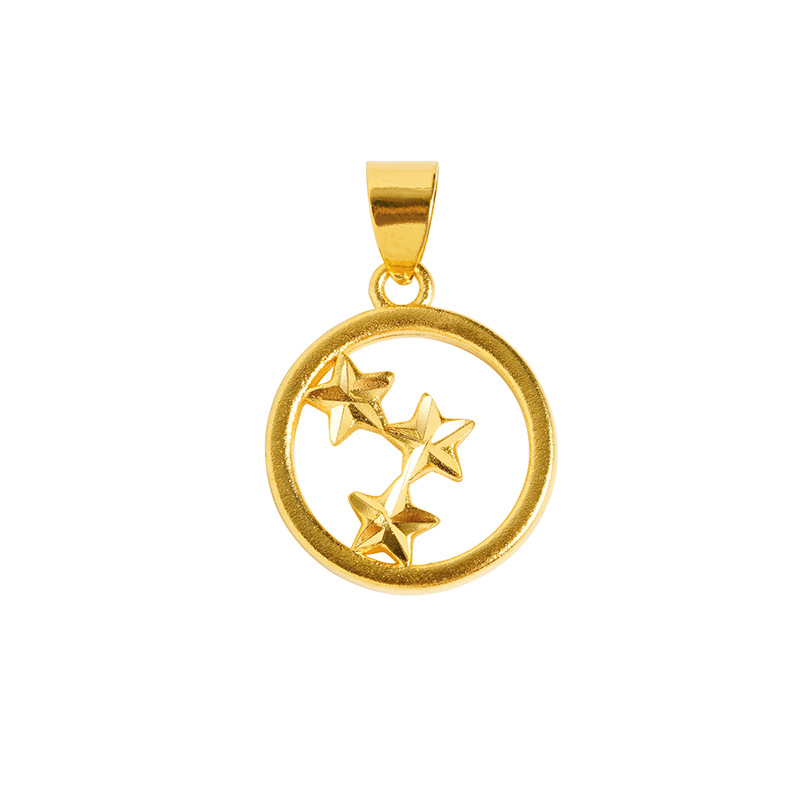 Vietnam Sha Jin simple ligero lujo colgante de estrellas universal popular no desvanecerse de moda alta sensación accesorios al por mayor