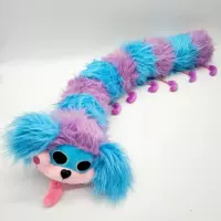 Кукла, плюшивая забавная игрушка, подушка, гусеница