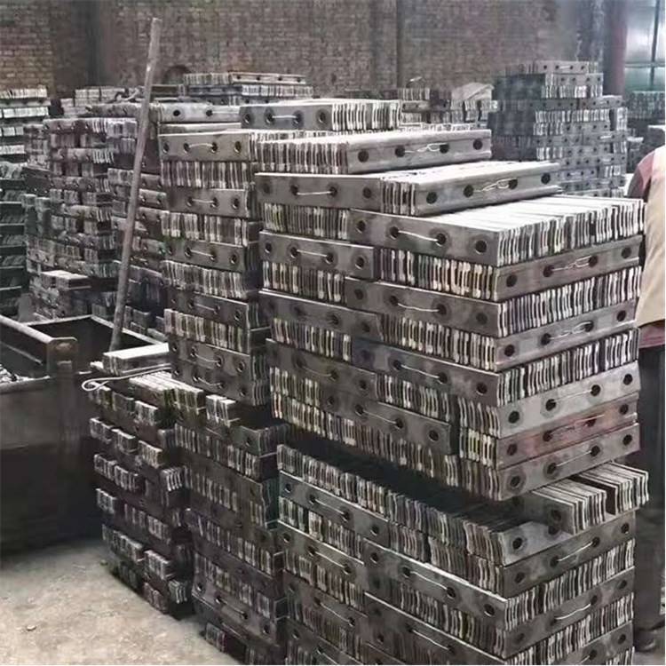 巨安供应 道夹板43KG鱼尾板现货22Kg轻型钢轨 连接道夹板 矿用