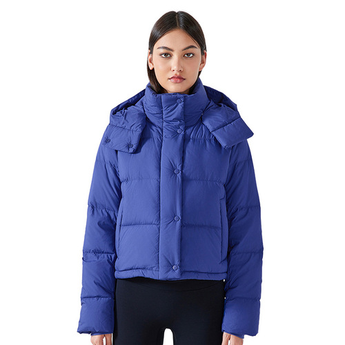 Winter detachable hood high-end women's fashion versatile thick warm coat women DAW158