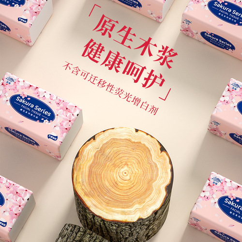 Tissue paper household large pack paper towels whole box factory wholesale wholesale paper towels commercial log paper paper napkins