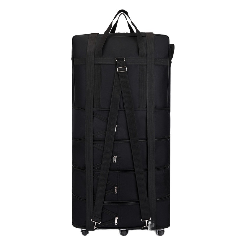 Bolsa de transporte aéreo plegable bolsa de equipaje de trabajo de gran capacidad para hombres de gran tamaño mochila bolsa de almacenamiento bolsa de equipaje con polea