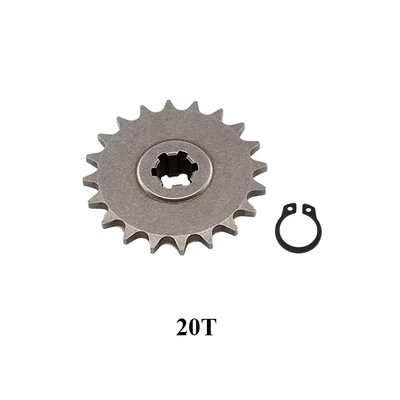 small chain disc, Motorcycle engine and accessories - t8f-20-teeth-with-snap-ring