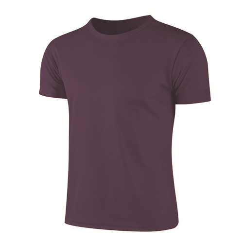 TEMU US cross-border quick-drying t-shirt tiktok round collar short sleeve European and American hot selling sports large-size T-shirt in stock