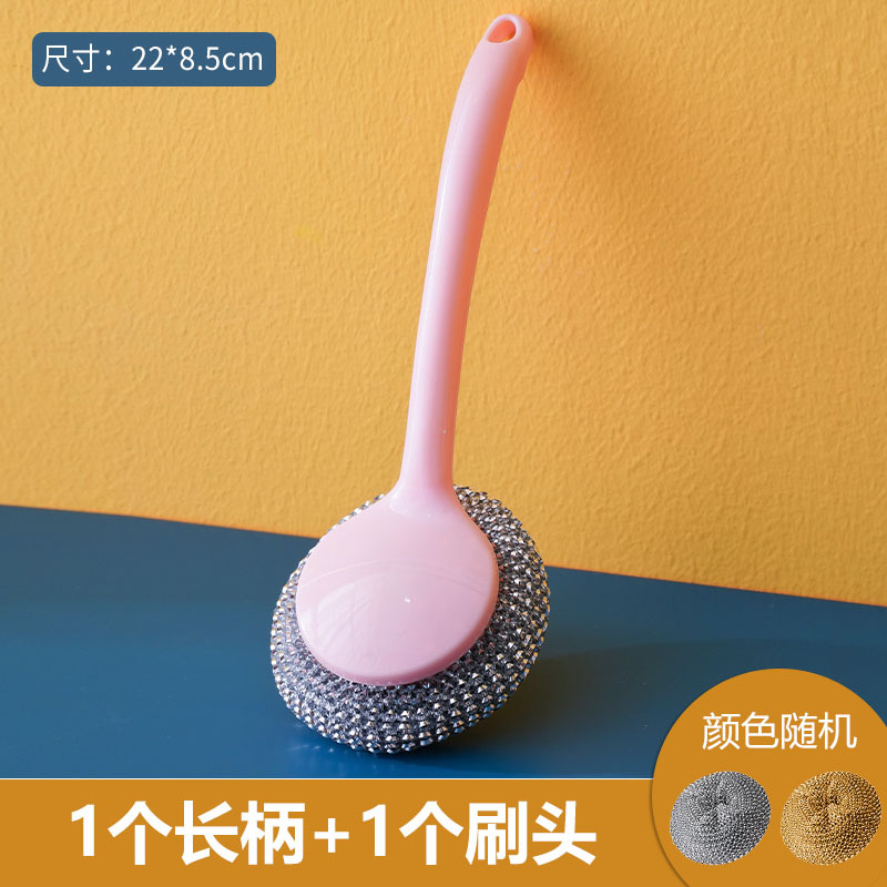 긴 손잡이 1 개 + 브러시 헤드 1 개 (항균 및 세척 용이함)