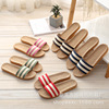 Summer slippers indoor, winter footwear, 2021 collection, wholesale, cotton and linen