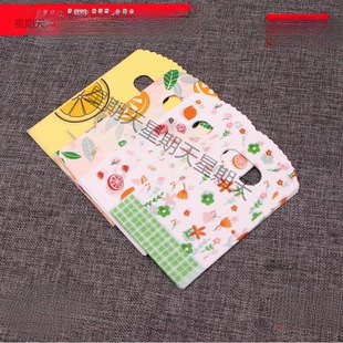 50 Mini small size Plastic Bag Shop Jewelry Small Commodities Bags Stall Shopping Gift Bag Handbag