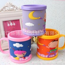 厂家直售PVC软胶儿童马克杯 广告促销礼品3D立体马克杯来图可定制