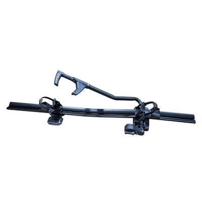 Universal Car-Mounted Crossbar, Mountain | Car bike rack - black-new-generation-freely-adjustable-magnesium-aluminum-alloy-bicycle-rack-no-need-to-drill-holes