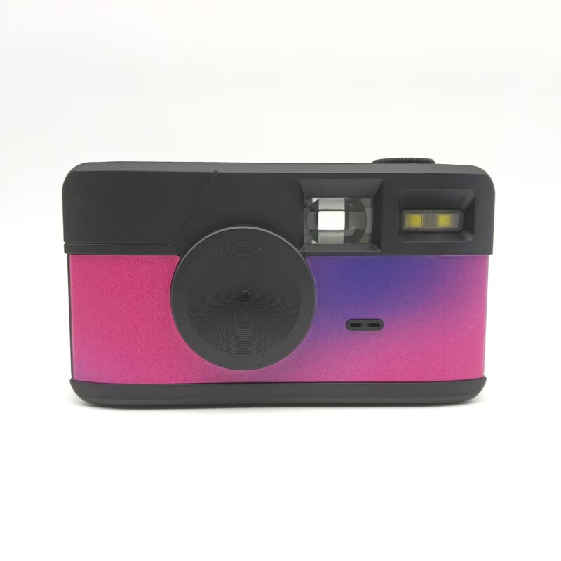 Screenless Digital Camera with Flash Camera Retro Point-And-Shoot Camera Can Make Pattern Logo Creative Graduation Gift