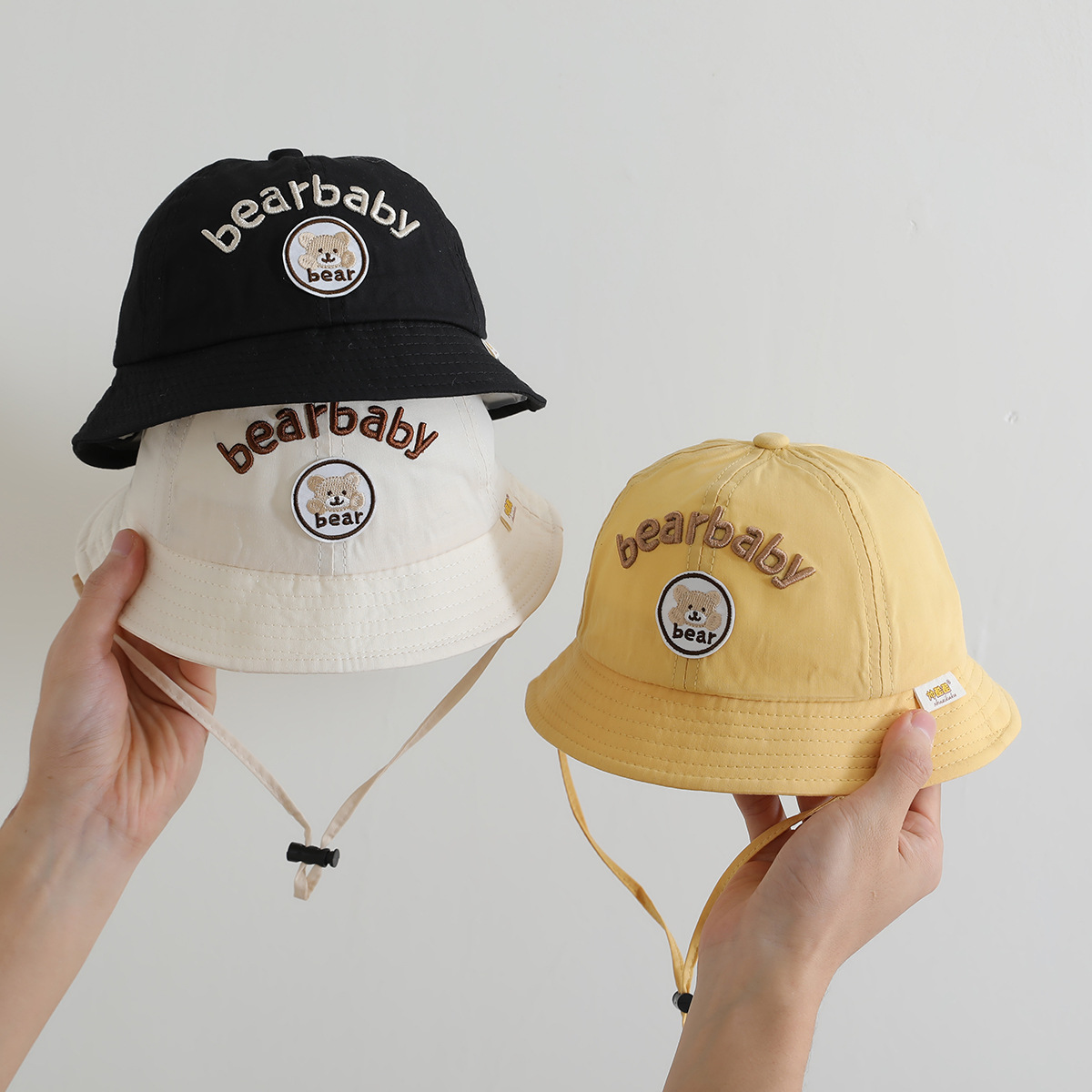 Sombrero de bebé primavera y otoño delgado sombrero de pescador lindo sombrero protector solar para hombres y mujeres sombrero de verano sombrero de bebé 2024 nuevo