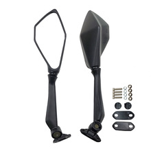 跨境川崎小忍者后视镜可折叠跑车反光镜改装加长配件倒车镜通用镜