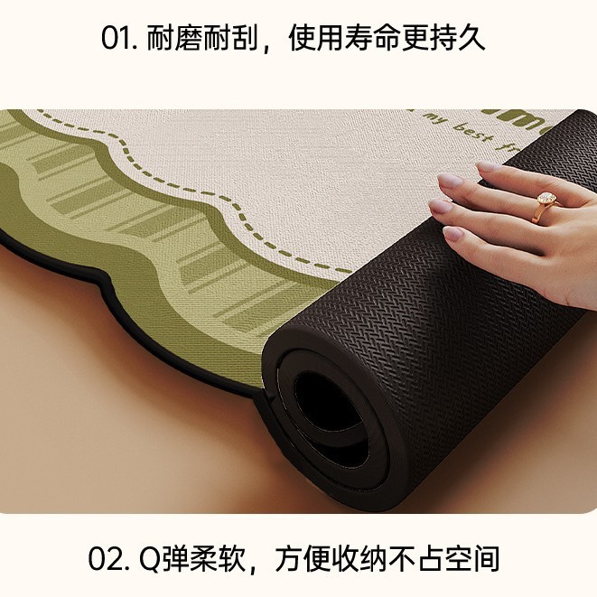 复古风浴室地垫软硅藻泥地垫卫生间门口吸水速干耐脏防滑脚垫批发|undefined