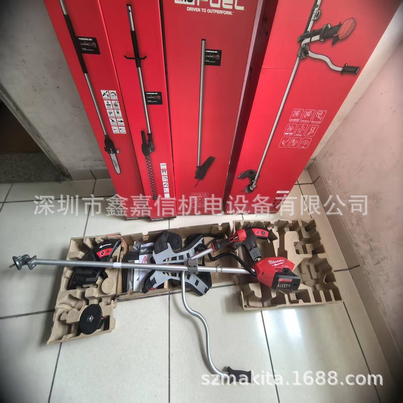 批发米沃奇無碳刷 U 型柄兩用割草機M18FBCU-0