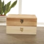 翻盖式木质实木定制收纳盒