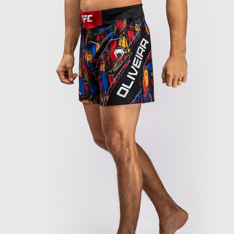 Ufc Oliveira Men's Fighting Training Competition Shorts Boxing Sports Training 4-Point Shorts Casual Quick-Drying