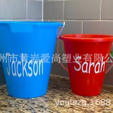 【厂家热销】外销美国供应全新pp优质食品级精美海滩桶（图）