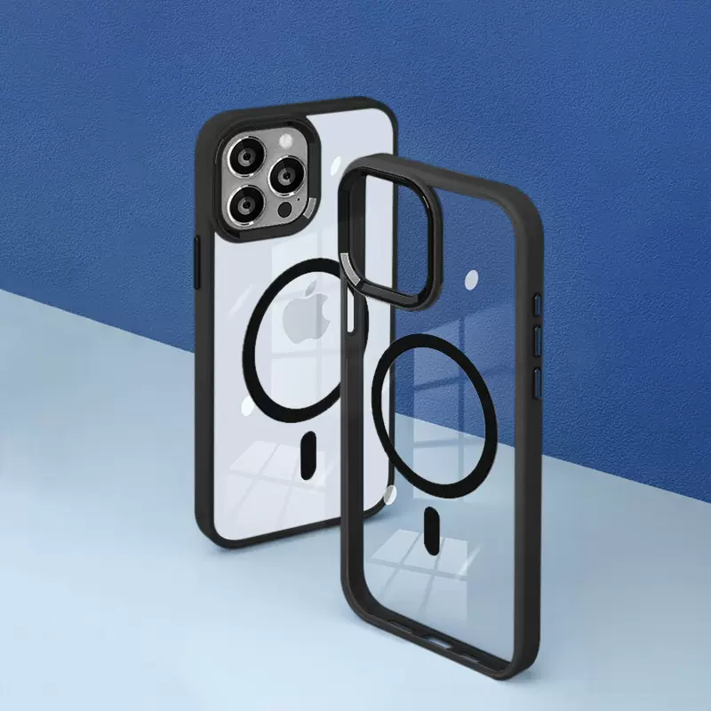 肤感磨砂磁吸壳适用iphone15promax手机壳苹果17proMax简约高级