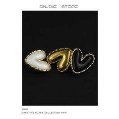 愛心金屬紐扣小香復古風裝飾扣雙面呢大衣外套西裝扣百搭款扣子