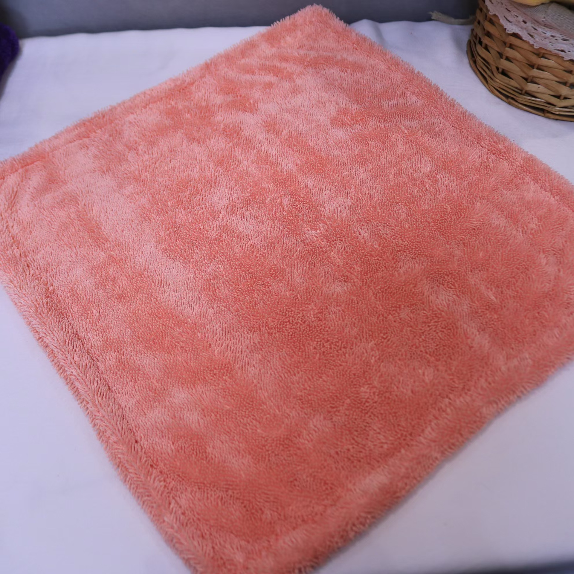 Color engrosado trenzas pequeñas torcidas toallas de limpieza de automóviles super absorción de agua sin cabello sin marcas de toallas de limpieza de automóviles