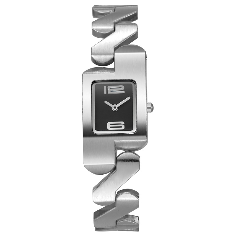 クロスボーダーwatchレトロ角カップル石英手リンク時計気質軽贅沢ファッション金色クラシック中古腕時計