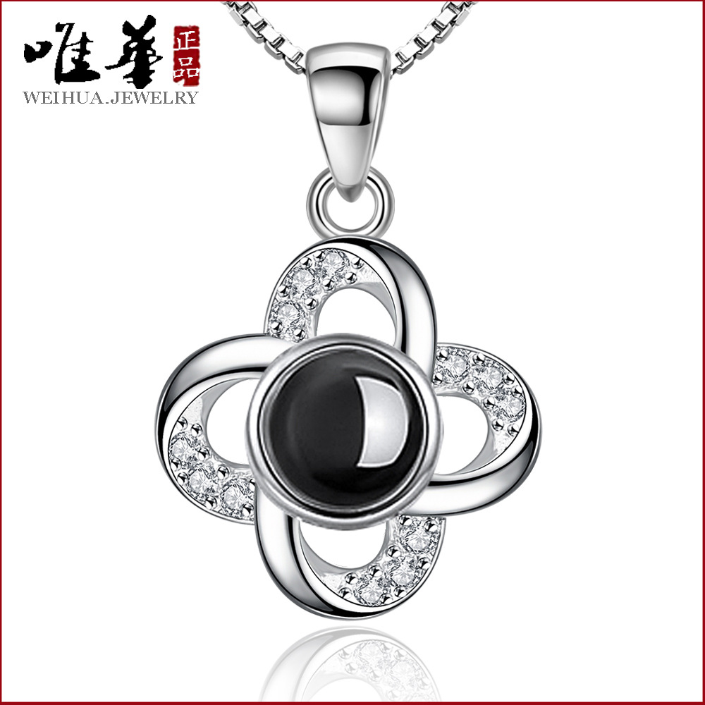 新品项坠爱的告白抖音款记忆项链女100种语言我爱你投影项链吊坠|ms