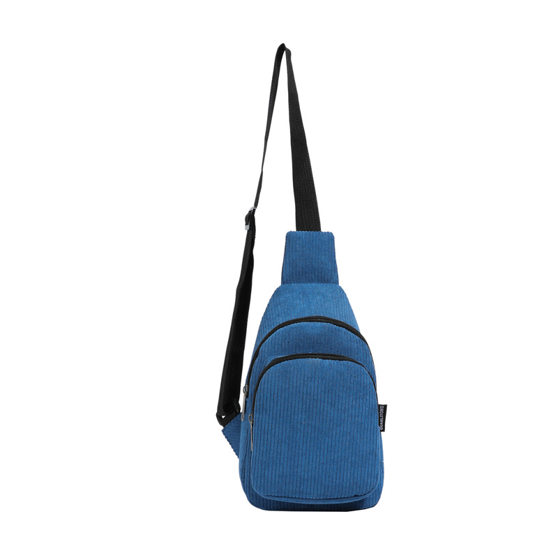 Moda coreana popular para niños y niñas bolsas de pecho casuales bebés mochilas ligeras otoño y invierno nuevas bolsas para niños de vellón