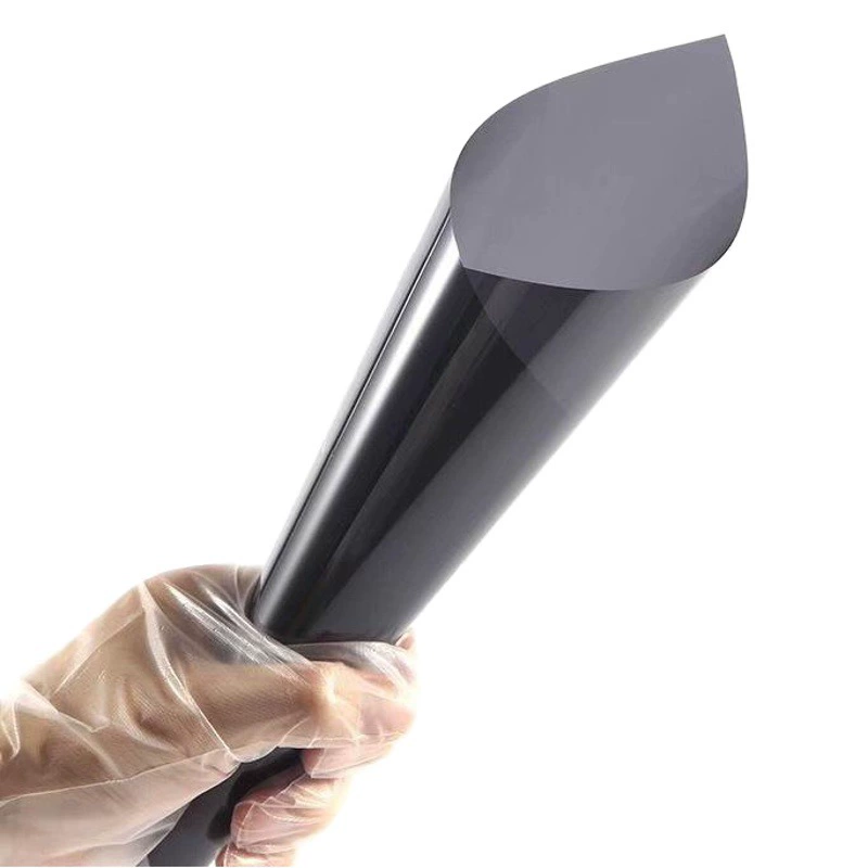 Автомобильная солнечная пленка с высокой теплоизоляционной пленкой HD легко сжимается