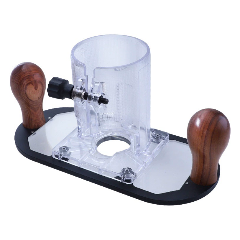 Кромкообрезной станок флип-база модификация Прозрачная крышка Деревообработка небольшой Гун Машины Гравировальные Машины Аксессуары Многофункциональный гравировки и фрезерования долбежных